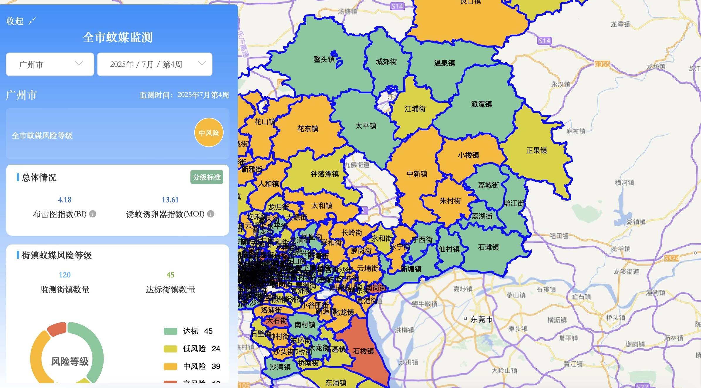 广州疫情分布图更新，这些区域成防控重点