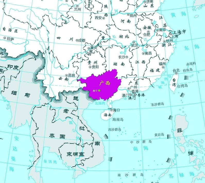 广西省大致在湖南省的什么方向？地理方位与两省人文经济联系解析