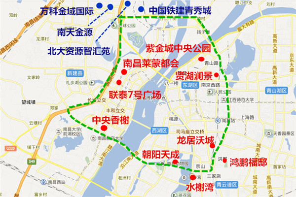 南昌市南京西路地图探秘，一条街道背后的城市记忆与变迁
