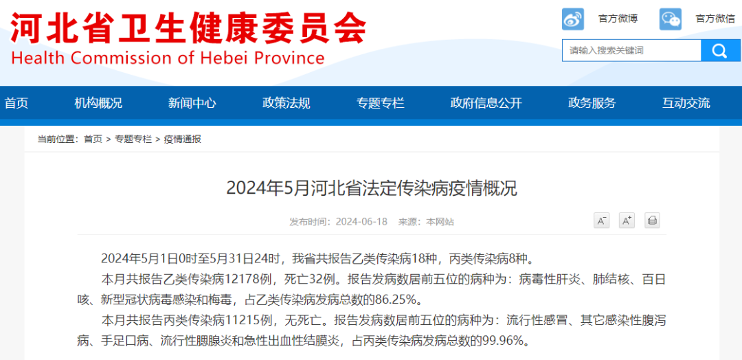 河北省疫情情况报告最新